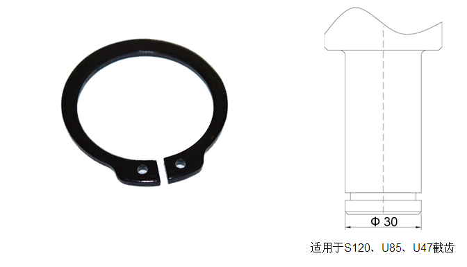轴卡Φ30 